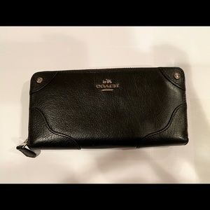 Black Coach Wallet